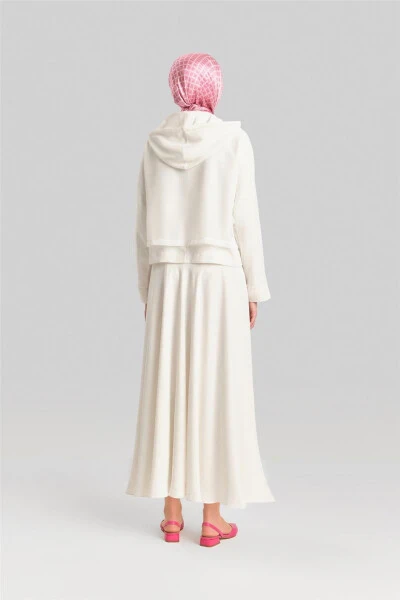 Armine Knitted Suit Ort6400 Ecru - 16