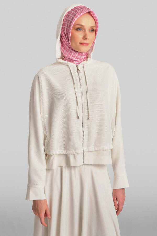 Armine Knitted Suit Ort6400 Ecru - 1