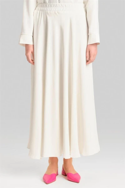 Armine Knitted Suit Ort6400 Ecru - 6