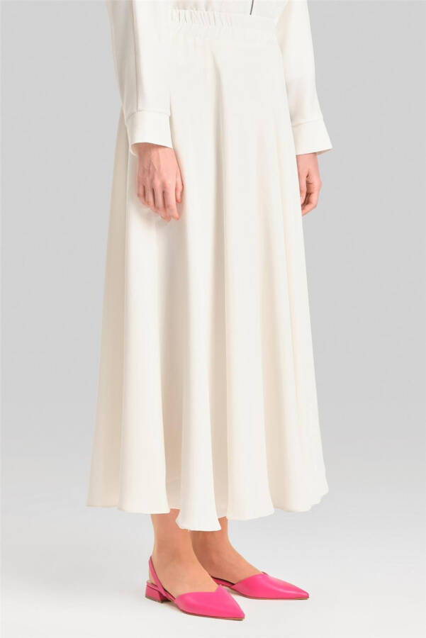 Armine Knitted Suit Ort6400 Ecru - 7