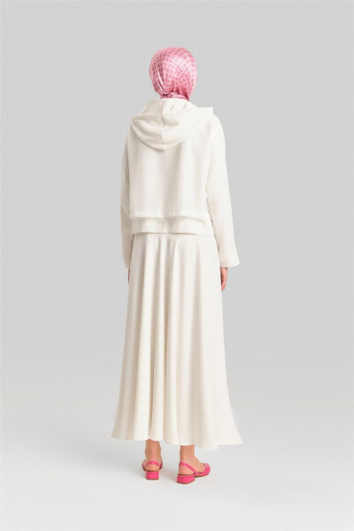 Armine Knitted Suit Ort6400 Ecru - 8