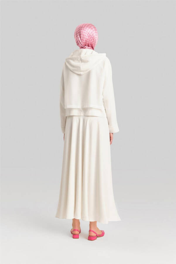 Armine Knitted Suit Ort6400 Ecru - 8