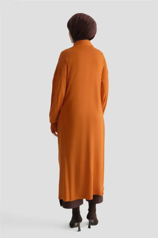 Armine Ko'ylagi 22Kd4245 Yong'oq Rang - 4