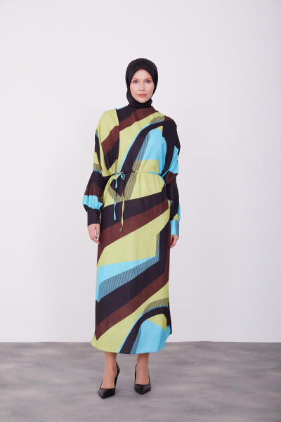 Armine Ko'ylak 23K9673 Limon Yashil 