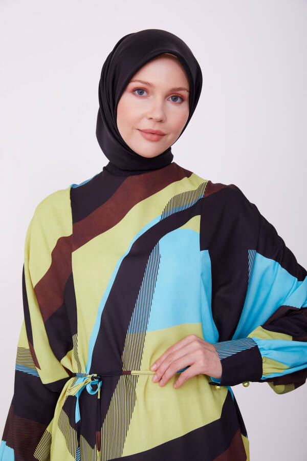 Armine Ko'ylak 23K9673 Limon Yashil - 3