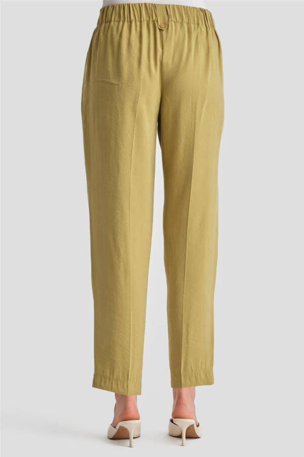 Armine modal button pants (24K2621) olive - 10