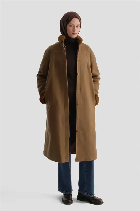 Armine Mo'ynali Palto, 23K7213 Tabak - 1