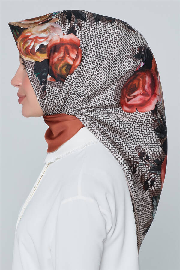 Armine Nostalgia Twill Silk Scarf 18Ya4513 34 - 2