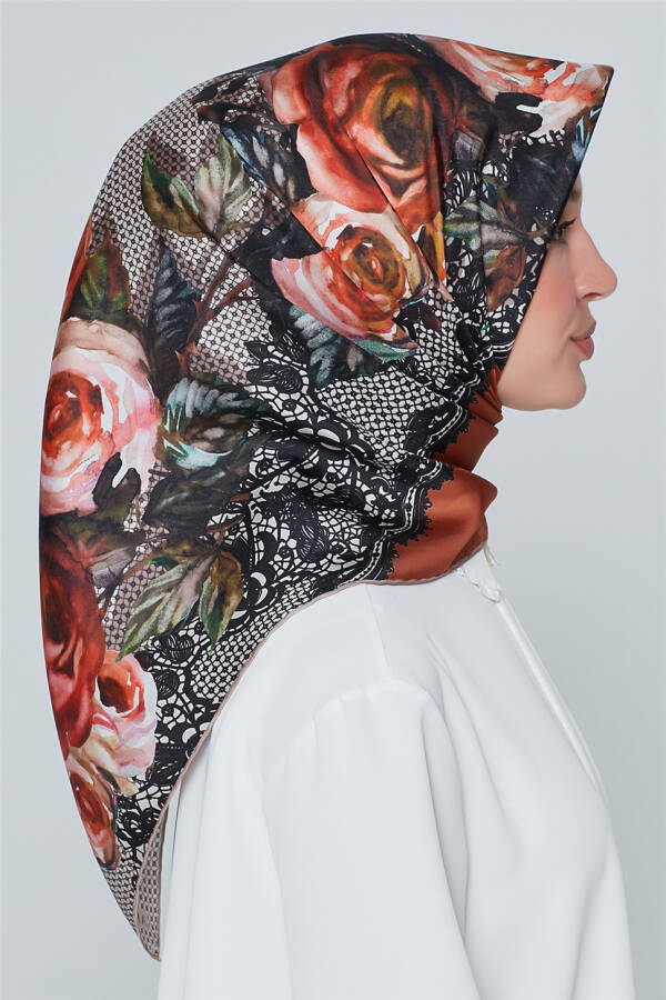 Armine Nostalgia Twill Silk Scarf 18Ya4513 34 - 7