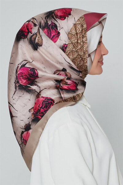 Armine Nostalgia Twill Silk Scarf 18Ya4533 11 - 2