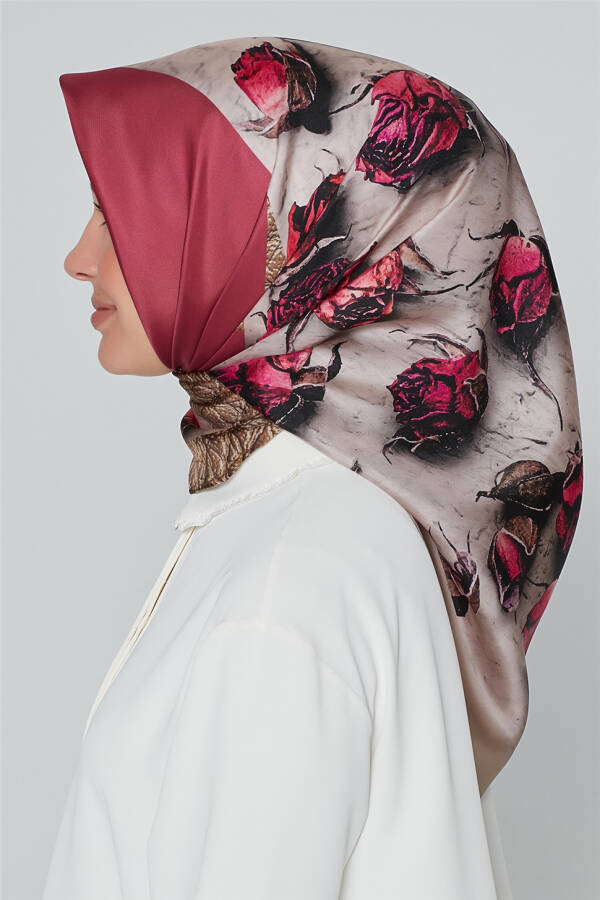 Armine Nostalgia Twill Silk Scarf 18Ya4533 11 - 3