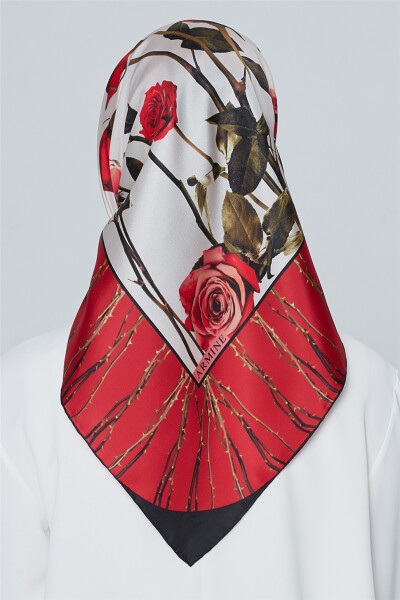 Armine Nostalgia Twill Silk Scarf 18Ya7240 32 - 4