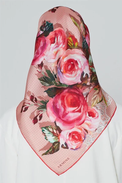 Armine Nostalji Twill İpek Eşarp 18Ya4513 3 01 - 4