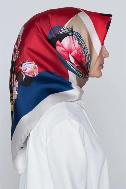 Armine Nostalji Twill İpek Eşarp 18Ya0642 35 - 2