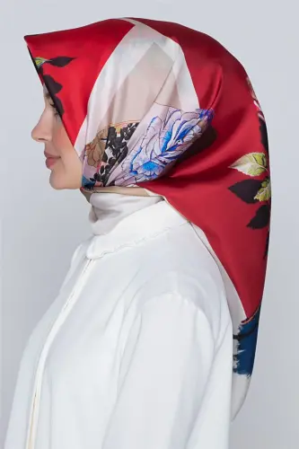 Armine Nostalji Twill İpek Eşarp 18Ya0642 35 - 3