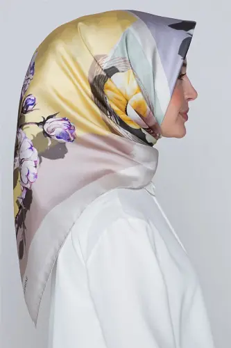 Armine Nostalji Twill İpek Eşarp 18Ya0642 82 - ARMINE (1)