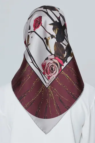 Armine Nostalji Twill İpek Eşarp 18Ya7240 31 82 - 4