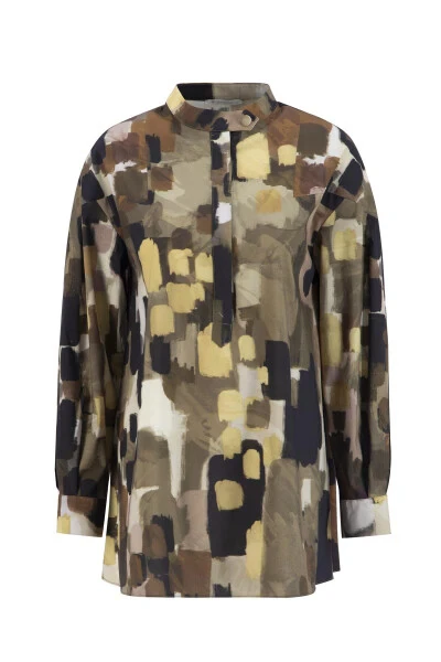 Armine O'ramali Bluzka 24K3609 Yashil - 6