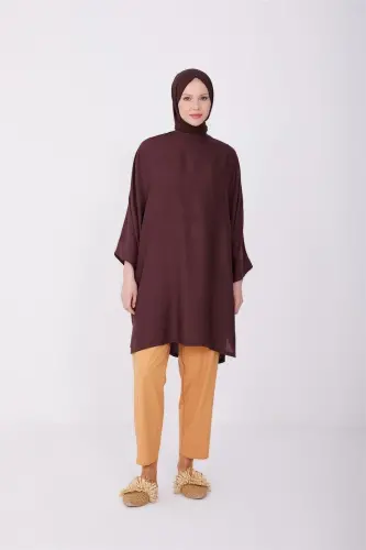 Armine Pamuk Basıc Pantolon 23Y2415 Camel - 1