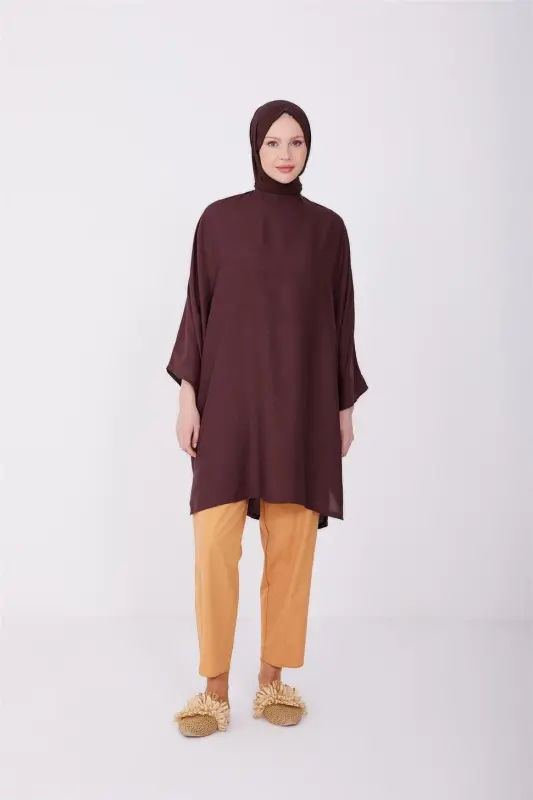 Armine Pamuk Basıc Pantolon 23Y2415 Camel - ARMINE