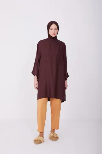 Armine Pamuk Basıc Pantolon 23Y2415 Camel - ARMINE (1)
