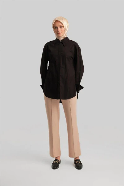 Armine Pants, Mid Rise, Beige - ARMINE (1)