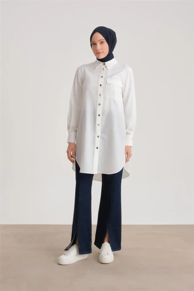 Armine Patterned Tunic, Medium Size, Camel Color - ARMINE (1)