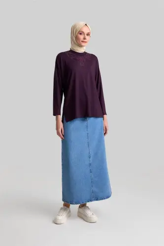 Armine Penye 24Yd9008 Mürdüm - 2