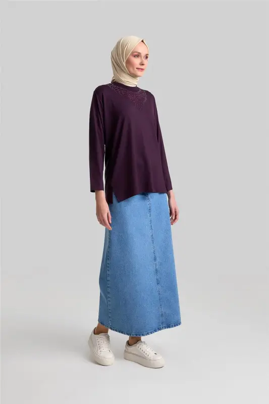 Armine Penye 24Yd9008 Mürdüm - 3