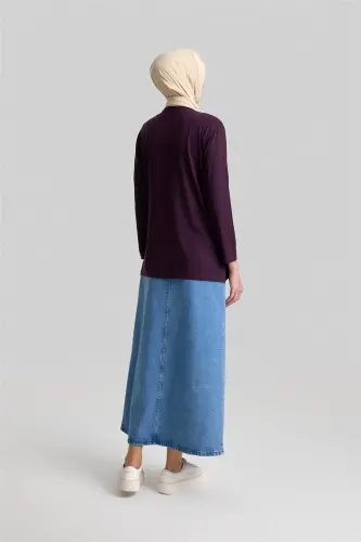 Armine Penye 24Yd9008 Mürdüm - 5