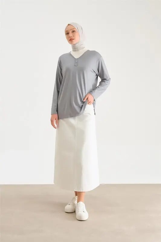 Armine Penye 24Yd9043 Gri - Armine