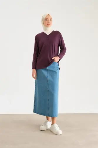 Armine Penye 24Yd9043 Mürdüm 