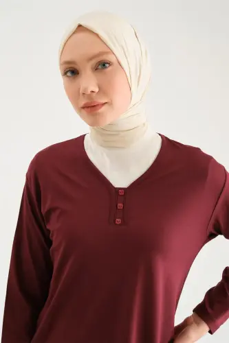 Armine Penye 24Yd9043 Vişne - 5