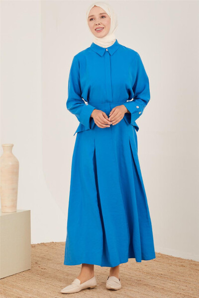 Armine Pocket and Elastic Modal Skirt 23Y1427 Cobalt - ARMINE (1)