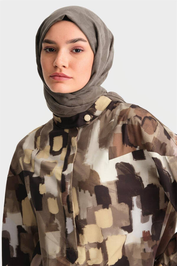 Armine Robalı Bluz 24K3609 Yeşil - 8