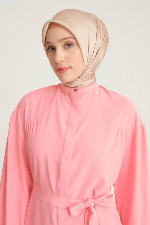 Armine Robed Belted Tunic 24Y4007 Sugar Pink - 1