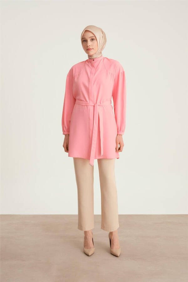 Armine Robed Belted Tunic 24Y4007 Sugar Pink - 2