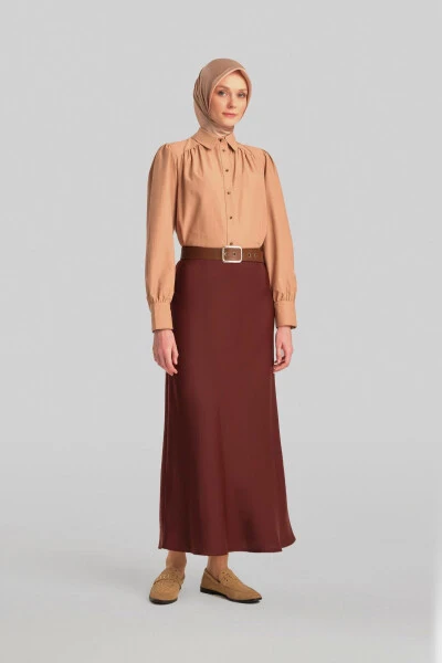 Armine Saten Etek Ort1534 Acı Kahve - 8