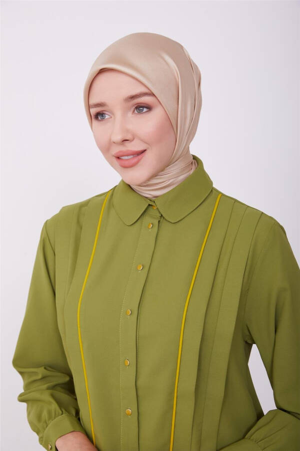 Armine Shirt 23K3347 Khaki - 3