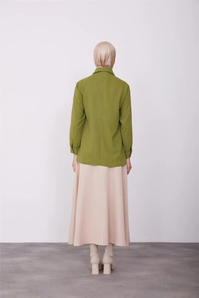 Armine Shirt 23K3347 Khaki - 4