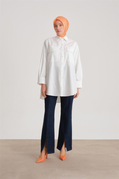 Armine Shirt ORT3443 Ecru - 8