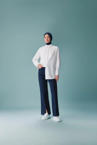 Armine Shirt ORT3444 Ecru - ARMINE (1)