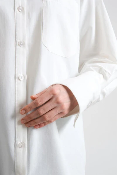 Armine Shirt ORT3444 Ecru - 4