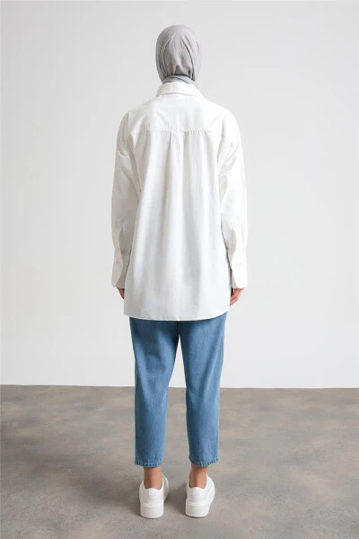 Armine Shirt ORT3444 Ecru - 5