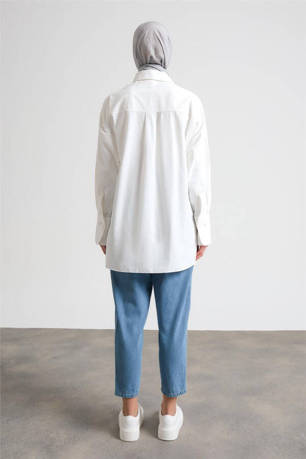 Armine Shirt ORT3444 Ecru - 5