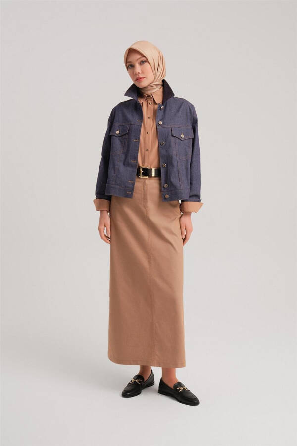 Armine Short Denim Jacket 24Y5405 Navy - 7