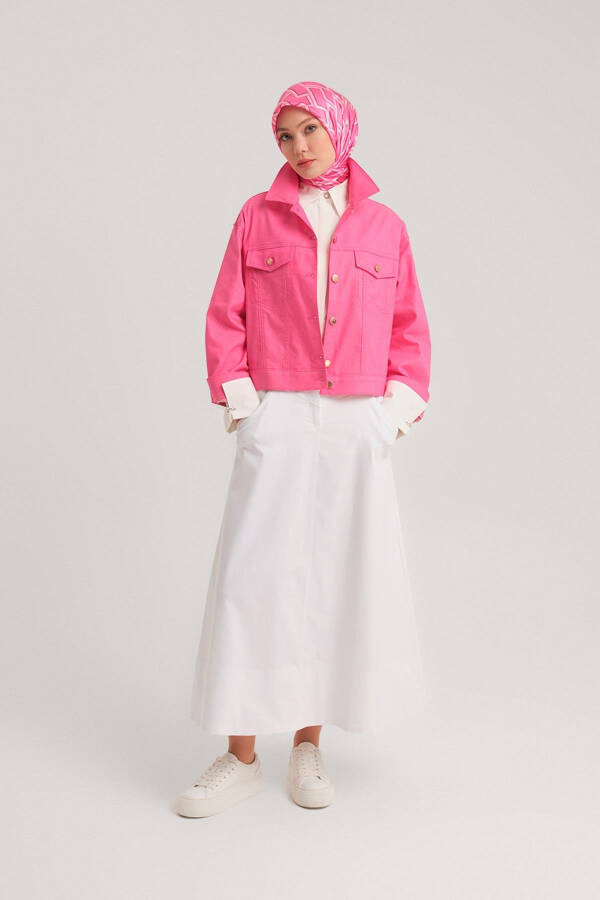 Armine Short Denim Jacket 24Y5405 Orchid - 10