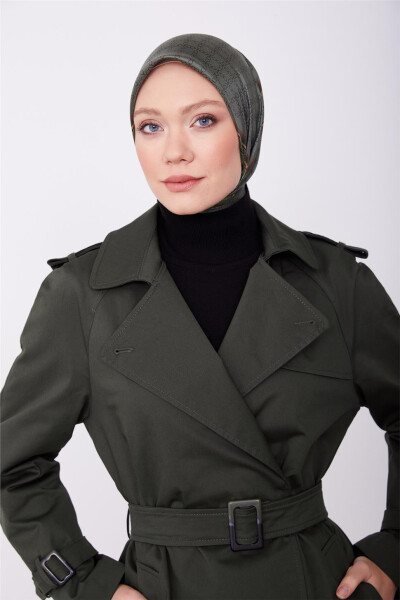 Armine Shoulder Epaulet Buckle Detailed Jacket 23K7125 Khaki - ARMINE