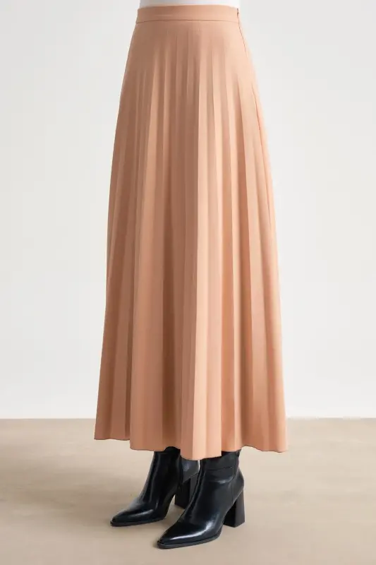 Armine Skirt Ort1535 Beige - 5