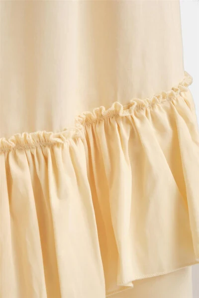 Armine Skirt with Ruffled Hem 24Y1638 Moonstone - 11